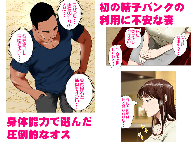 【エロ漫画】精子提供者とのタイミング法セックスに感じてしまう奥様に勃起不可避