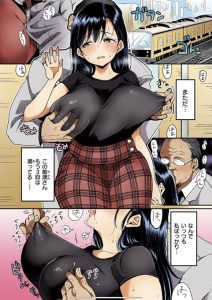 【エロ漫画痴漢】見た目も仕草も男心を刺激しすぎちゃう女の子が電車の中で痴漢されまくって
