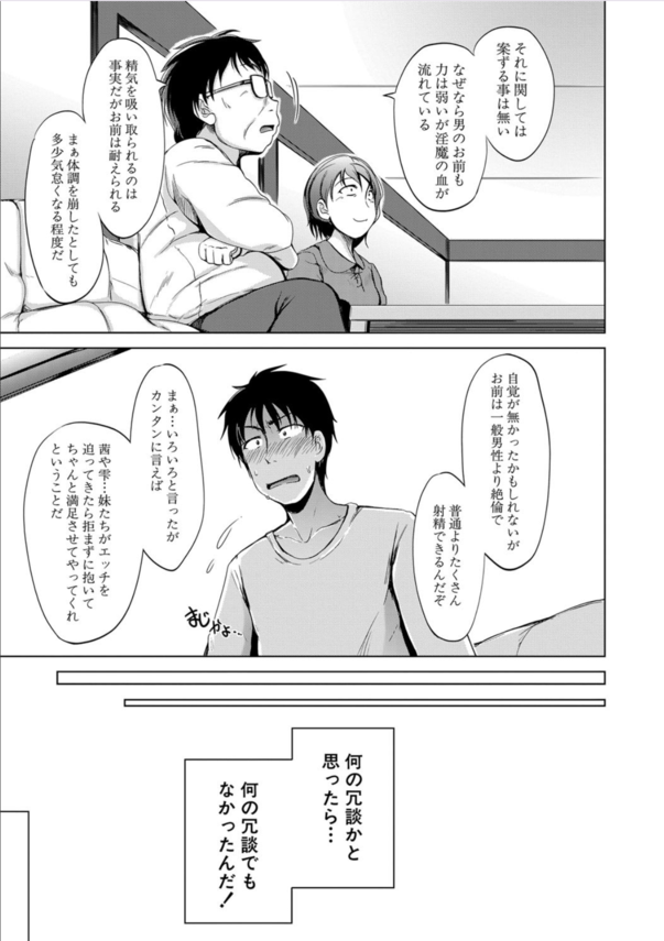 【エロ漫画近親相姦】朝起きて犯って、学校でも犯って、帰宅しても犯った。 妹のおま〇こはサイコー！