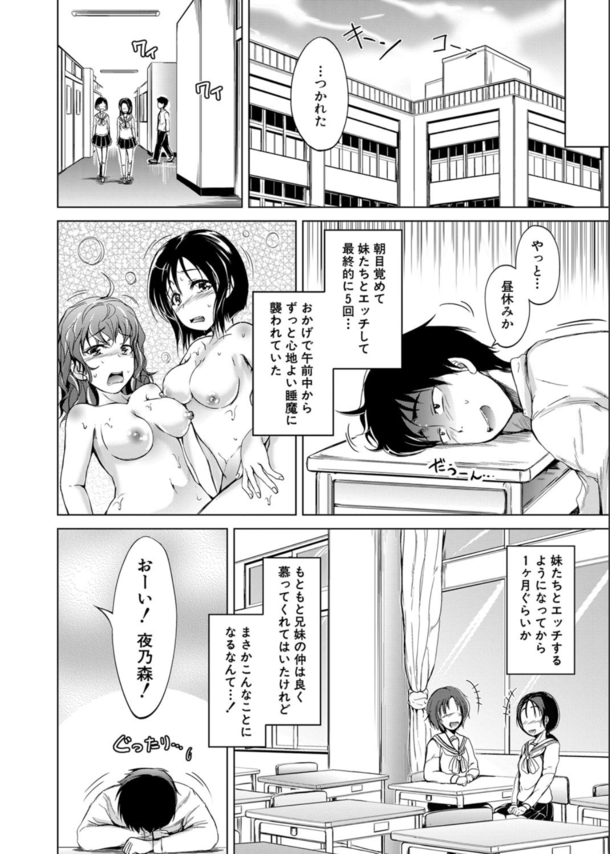 【エロ漫画近親相姦】朝起きて犯って、学校でも犯って、帰宅しても犯った。 妹のおま〇こはサイコー！