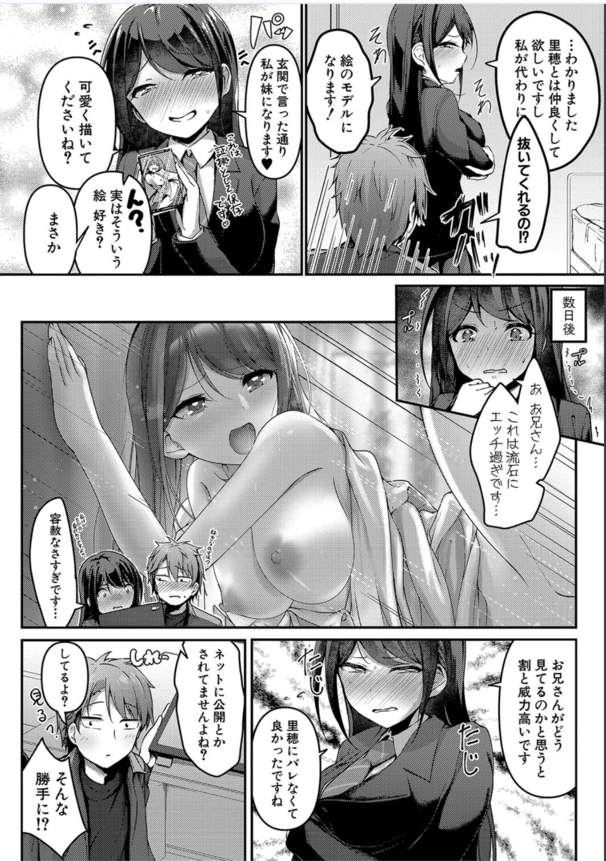 【エロ漫画】妹が反抗的なので妹の友達とヤリまくってます