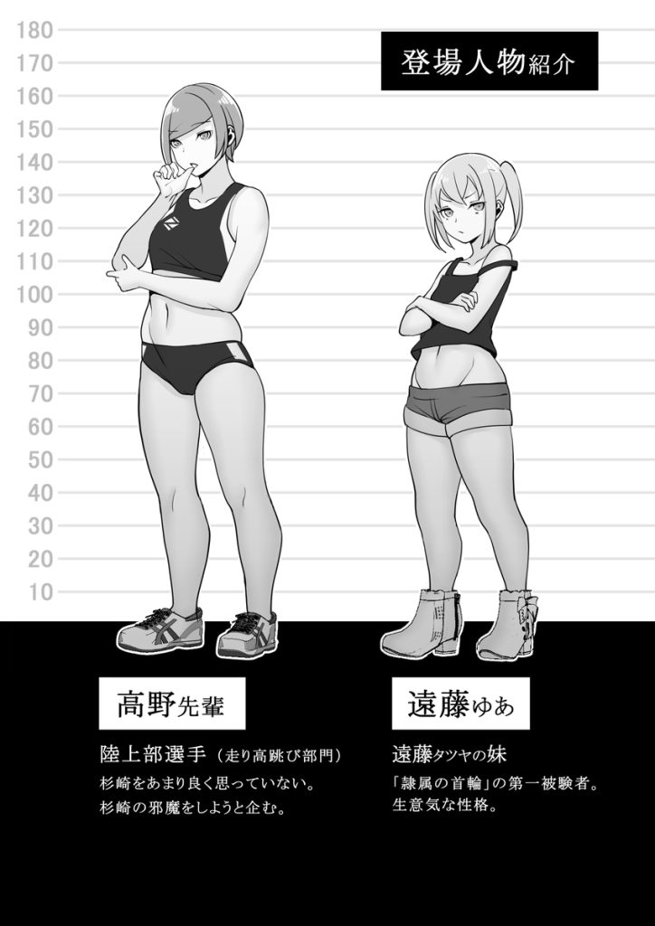 【エロ漫画】憧れの陸上部女子に怪しい首輪をつけて洗脳調教