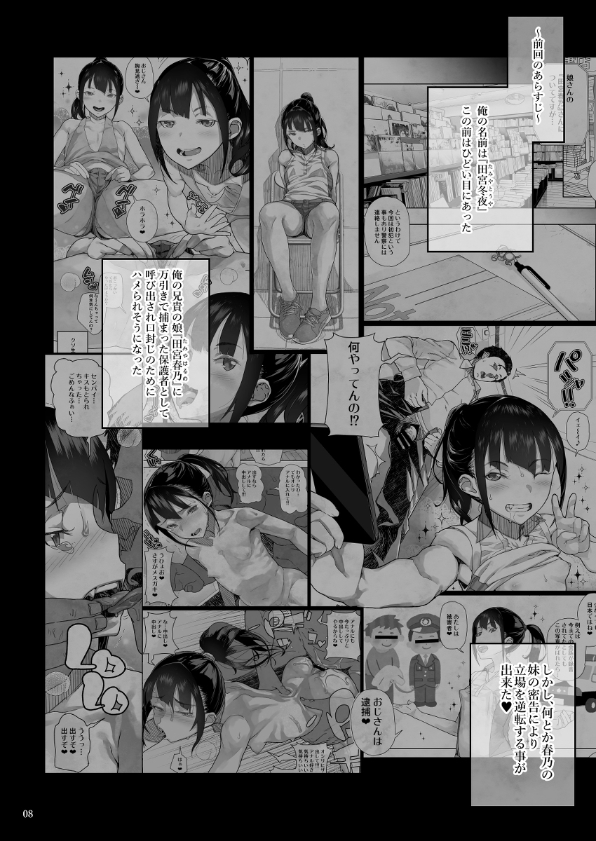 【エロマンガ】馬鹿にしていた叔父さんに弱みを握られて…