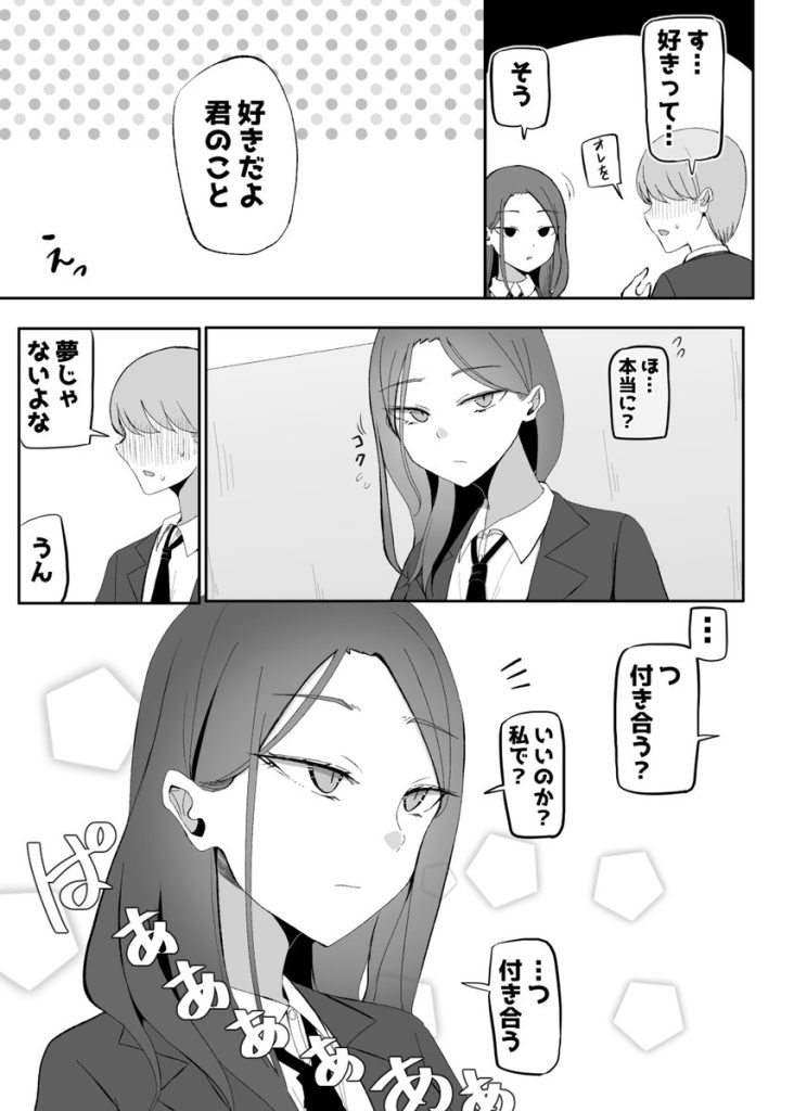 【エロ漫画】幼馴染の彼女とあれやこれやでHをしてしまい二人は付き合うことに