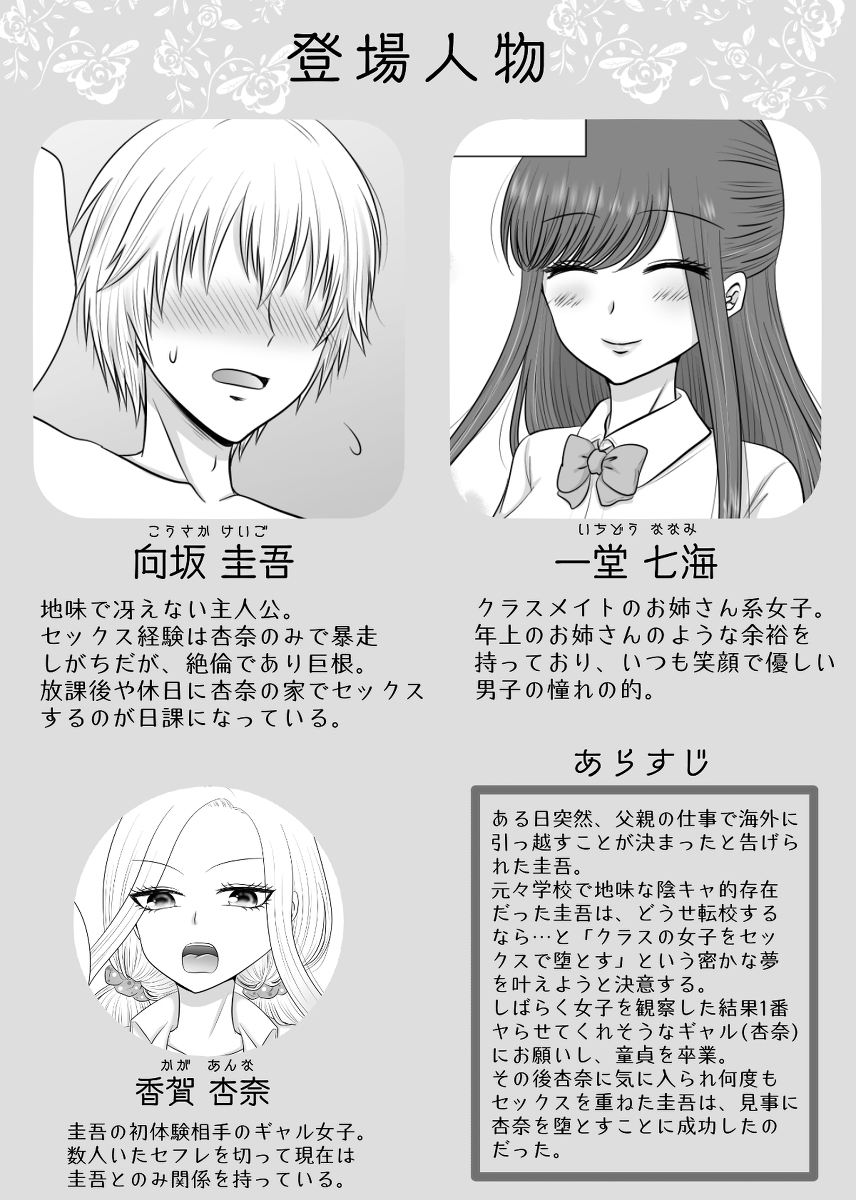 【えろまんが】クラスの女子達とセックス！セックス！セックス！