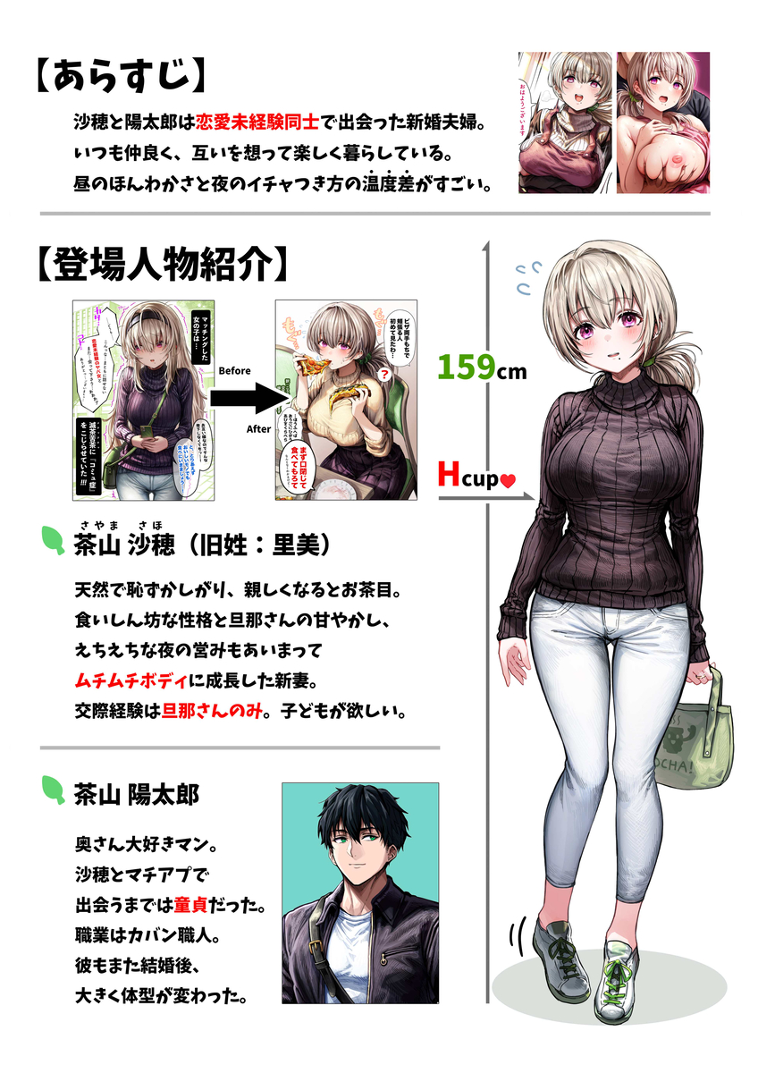 【エロマンガ】ラブラブイチャイチャの夫婦の姿に勃起が収まらない！