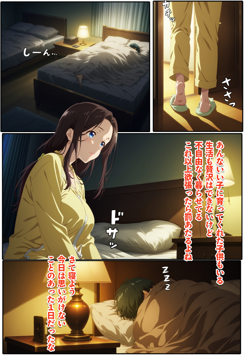 【エロマンガ】セックスレスの人妻さんが絶倫男子と濃厚セックス
