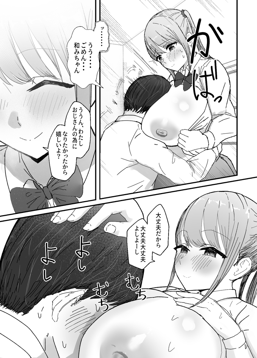 【エロマンガ】爆乳すぎる姪っ子とのイチャラブな関係が最高過ぎるwww