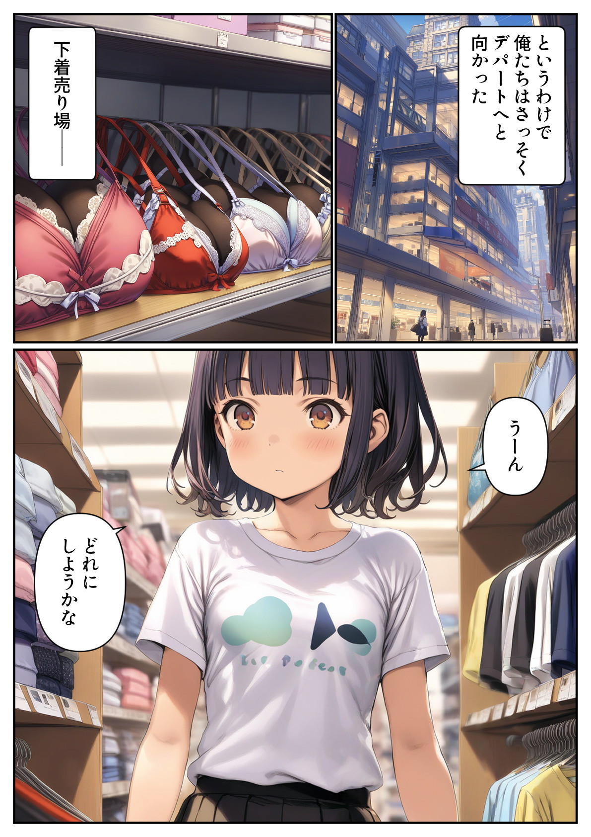 【えろまんが】成長途中の妹おっぱいを眺めながら中出しセックスってマジでエロいっすね！