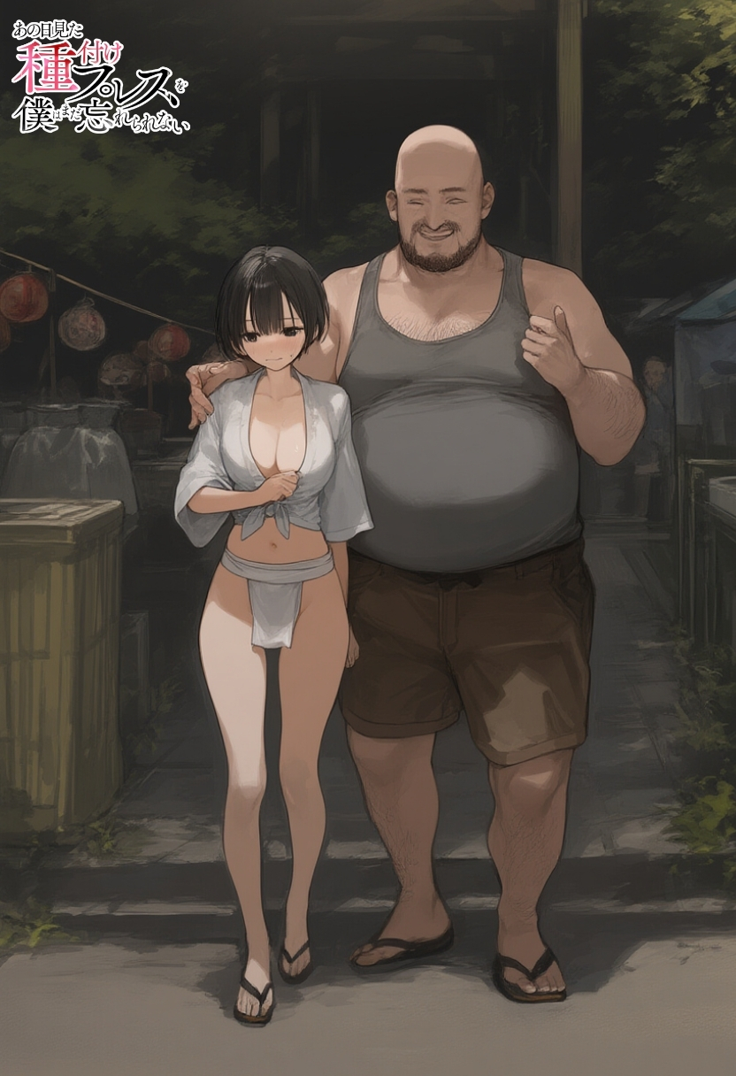 【エロマンガ】彼氏君ごめんなさい…ヤバいおっさんに排卵日付近での種付けされてる姿に勃起不可避！