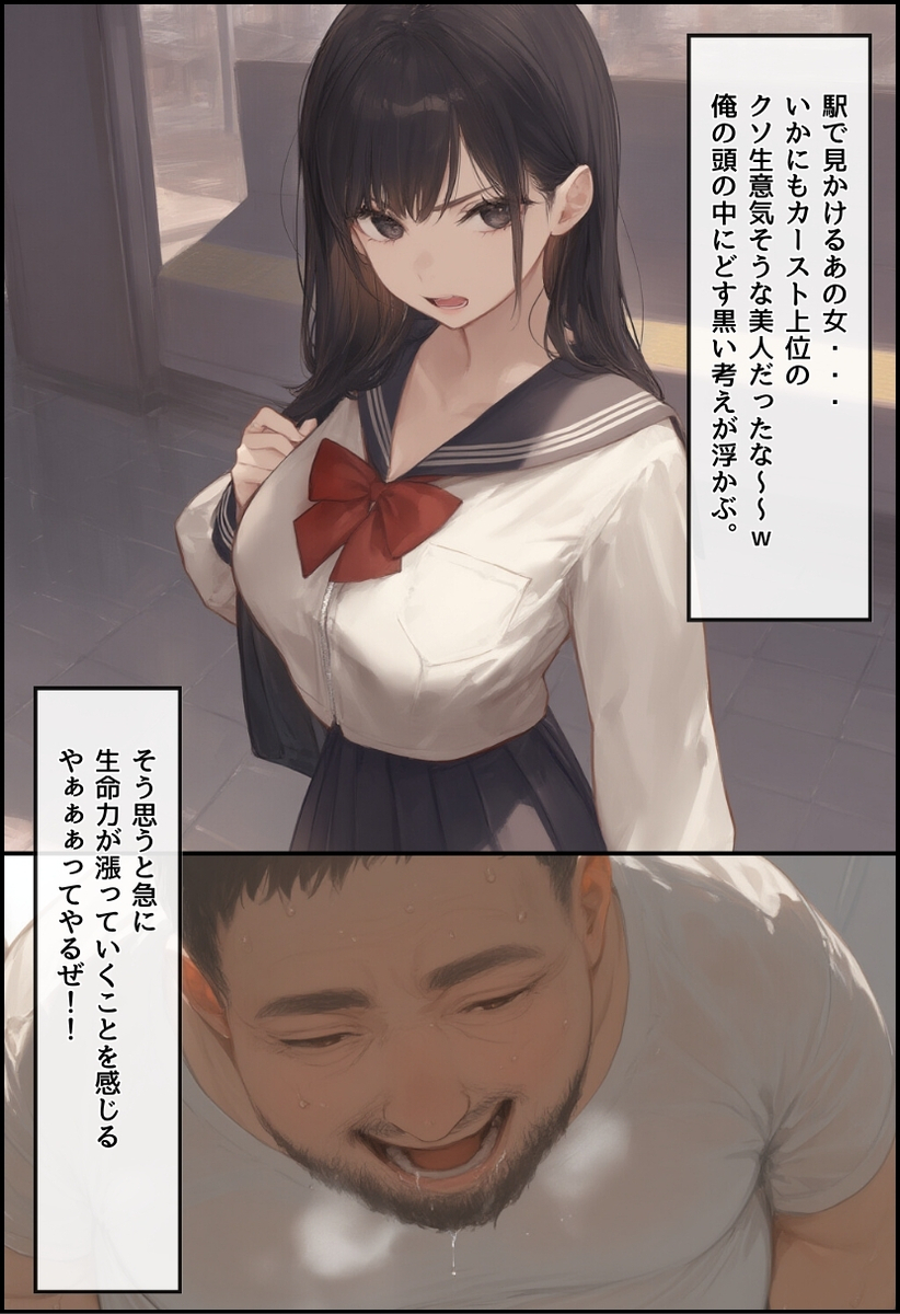 【エロマンガ】人生に絶望したおっさんに抱かれまくるS級美少女の運命が…