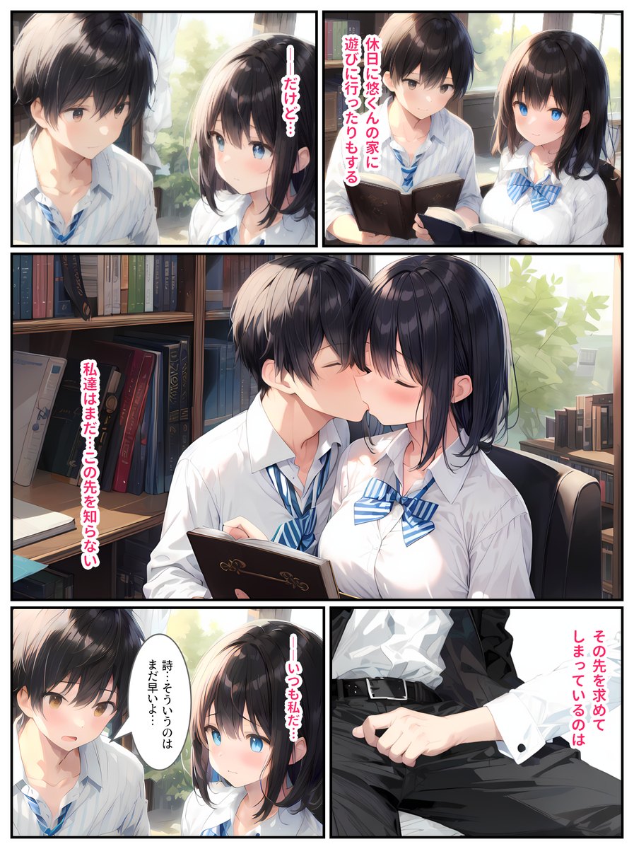 【エロマンガ】彼氏とうまくいく為に、家庭教師からエッチなことを教わる女の子の結末が…