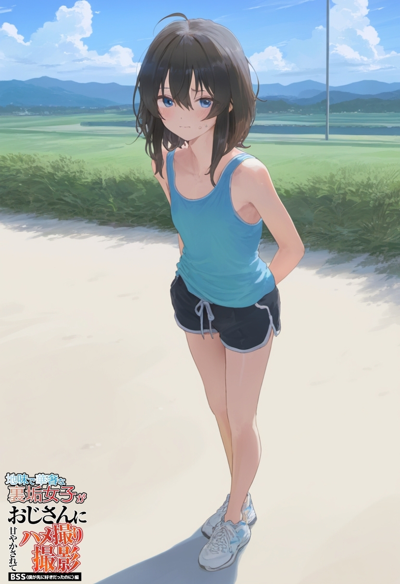 【エロマンガ】先日初体験したおじさんと同人AV撮影に挑戦！小ぶりなお胸とビンビン美乳首を変態おじさんがこねくり回すと…