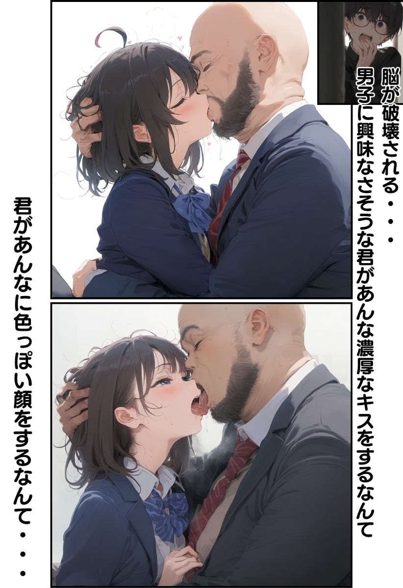 【エロマンガ】先日初体験したおじさんと同人AV撮影に挑戦！小ぶりなお胸とビンビン美乳首を変態おじさんがこねくり回すと…