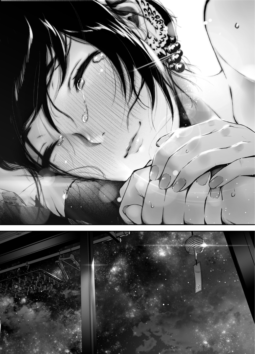 【えろまんが】処女を喪失した彼女の瞳には涙…学生時代のイチャラブエロ漫画がこちら…