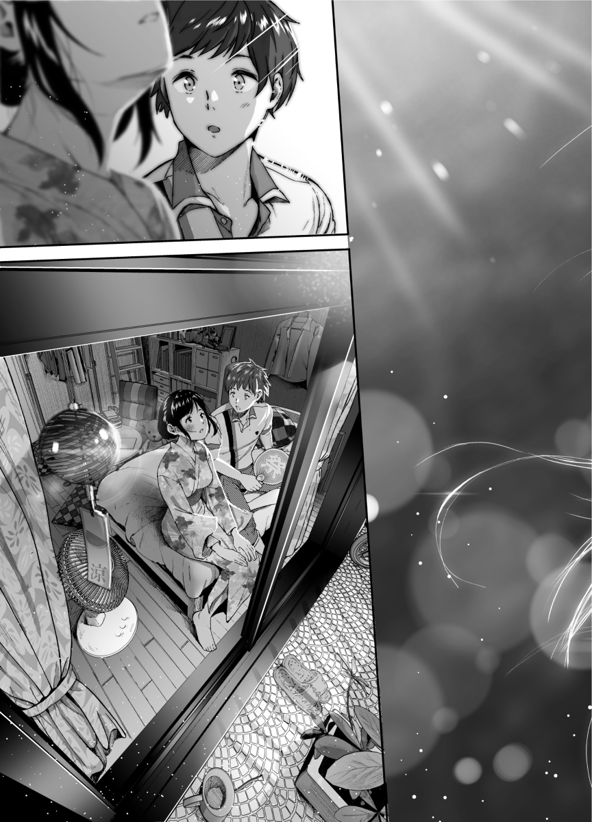 【えろまんが】処女を喪失した彼女の瞳には涙…学生時代のイチャラブエロ漫画がこちら…
