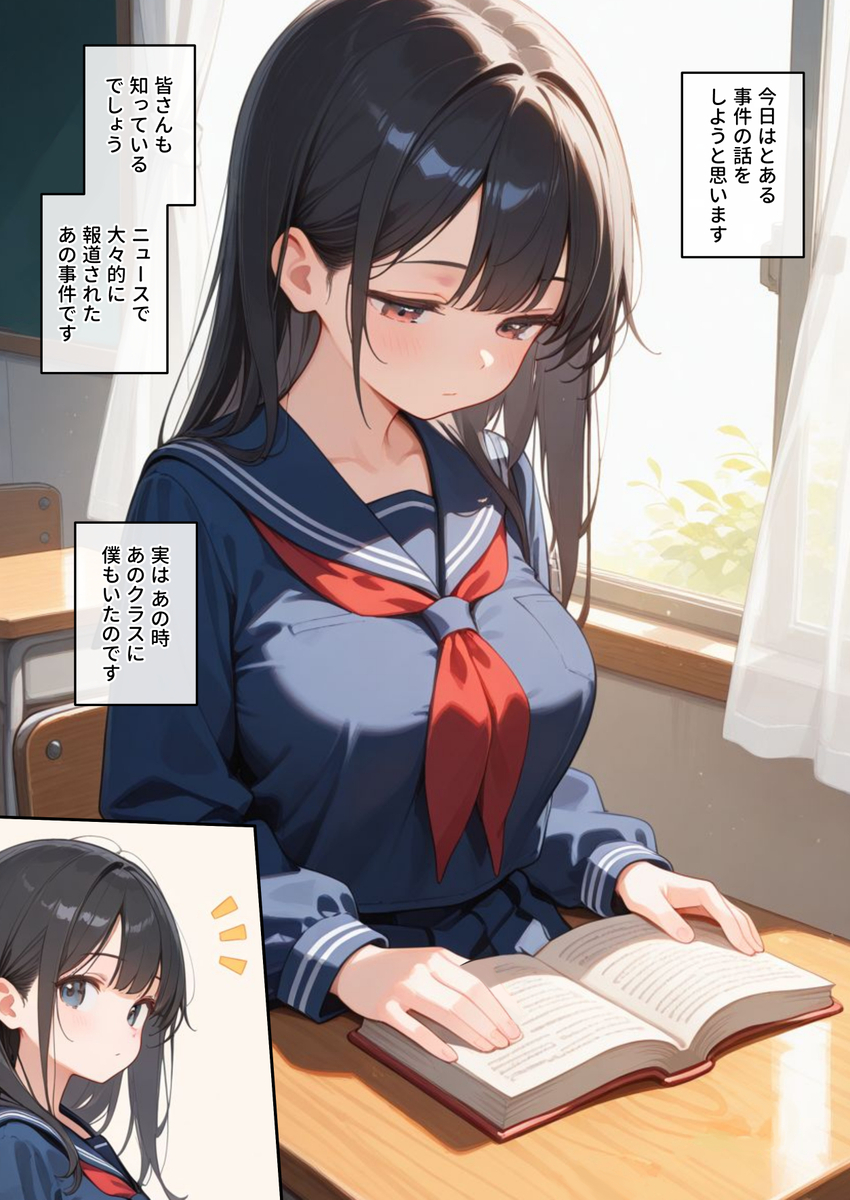 【エロマンガ】ド変態のテロリストに占拠された学校で美少女達が性処理道具になってしまう…
