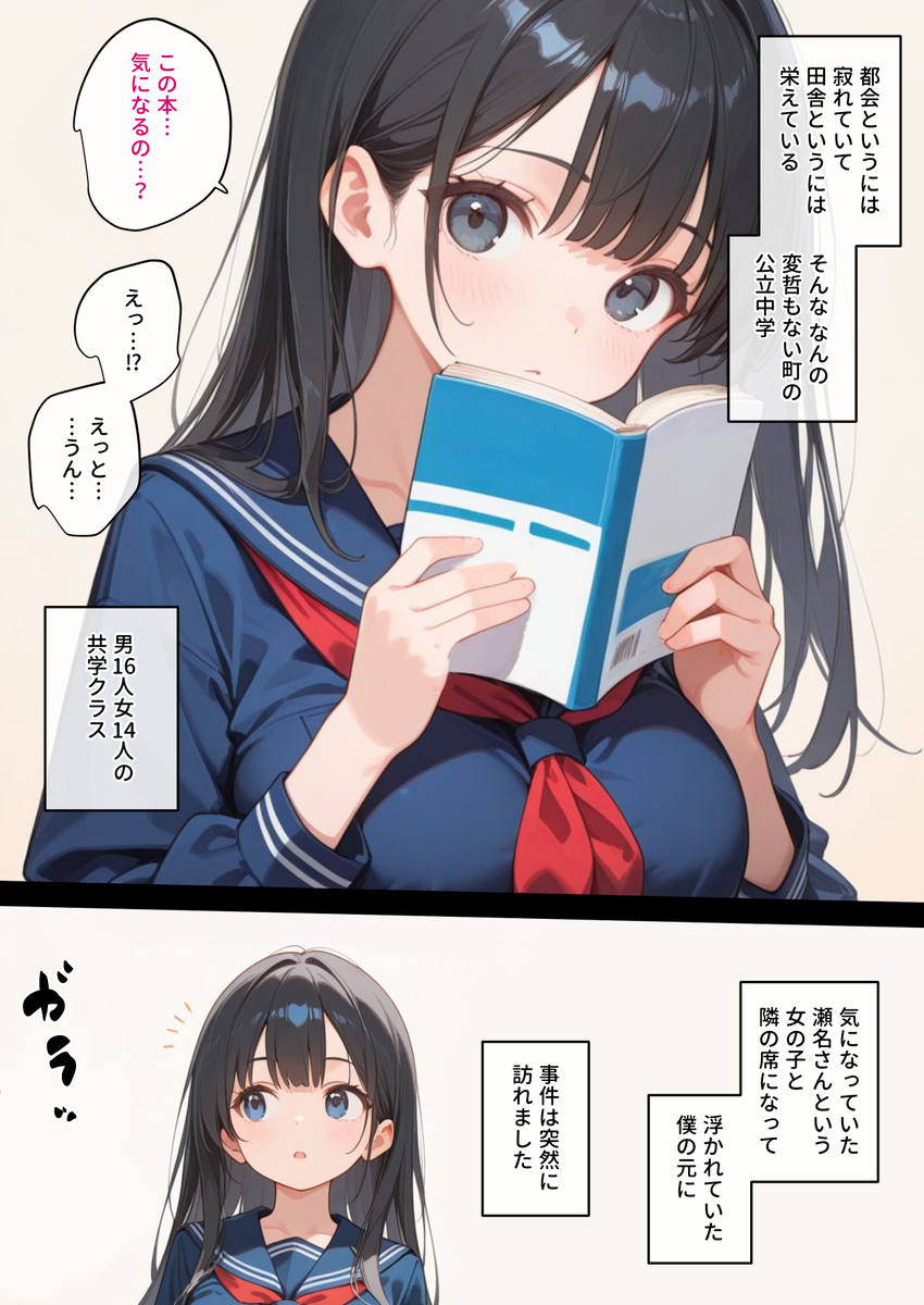【エロマンガ】ド変態のテロリストに占拠された学校で美少女達が性処理道具になってしまう…