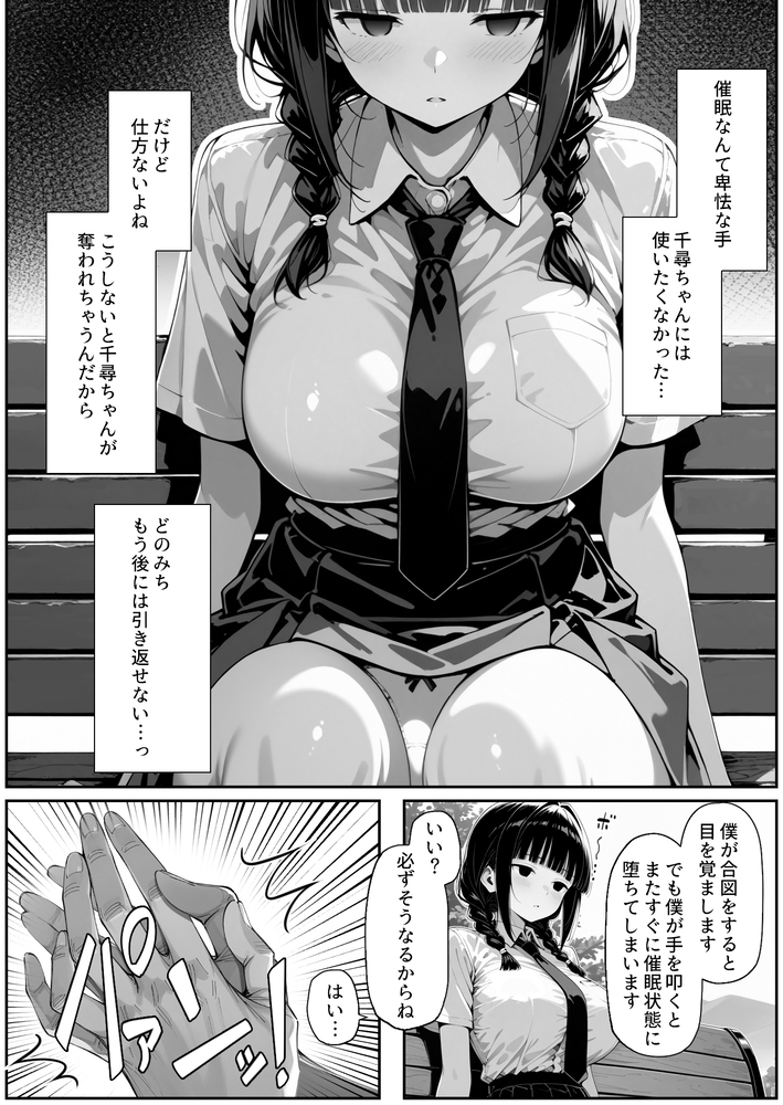 【エロ漫画】恋ハナしてくる女の子に催〇つかっていろいろエッチなことしてやったwww