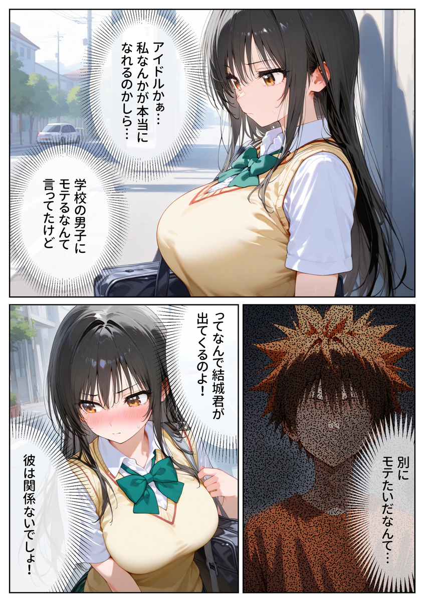 【エロ漫画】アイドルオーディションへ参加した美少女…際どいポーズを何度も求められて…
