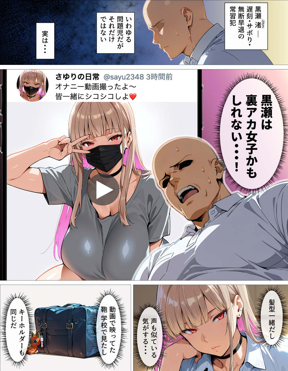 【エロマンガ】背徳から始まる純愛堕ちセックスストーリーにドキドキが止まらない！