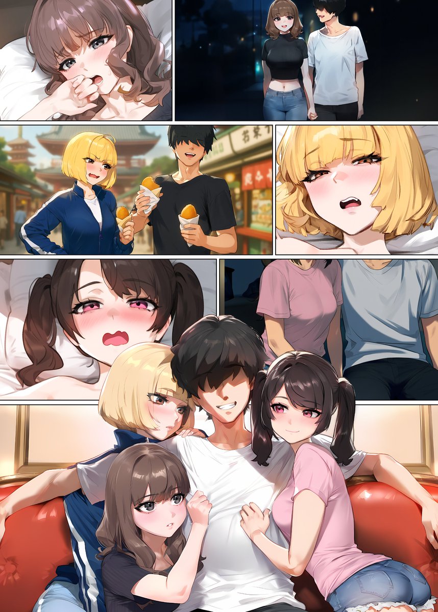 【エロマンガ】マッチングアプリってこんなエッチで最高な出会いがあるんだなwww