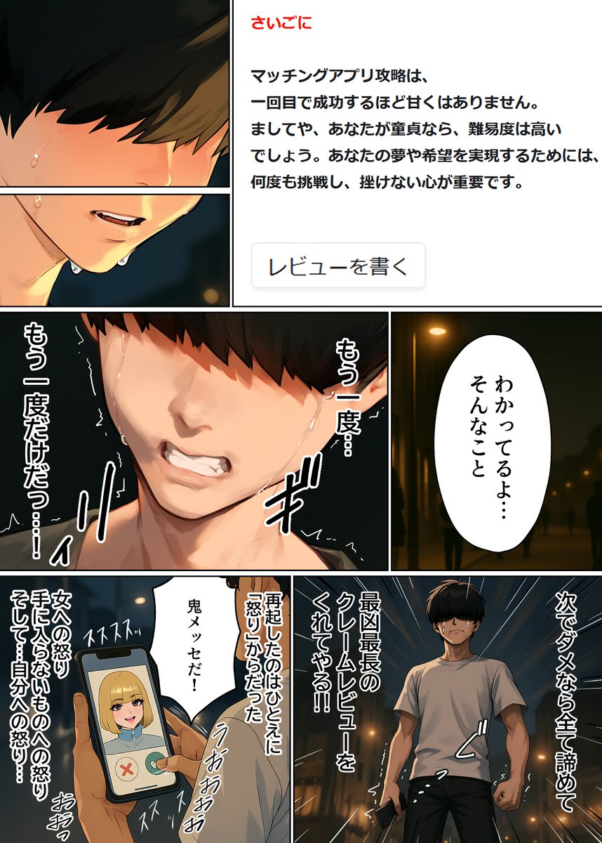 【エロマンガ】マッチングアプリってこんなエッチで最高な出会いがあるんだなwww