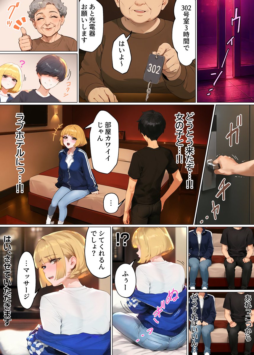 【エロマンガ】マッチングアプリってこんなエッチで最高な出会いがあるんだなwww