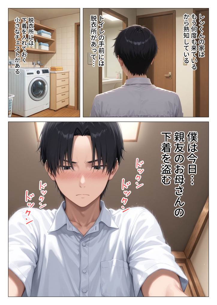 【えろまんが】身近にこんなムチムチの黒ギャルママがいたら男の子なら我慢できないよな…