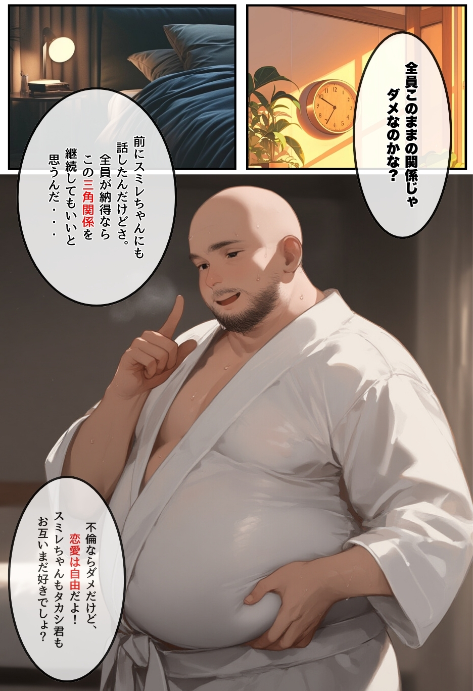 【エロ漫画NTR】種付けおじさんに寝取られて歪んだ性癖に目覚めた結果…