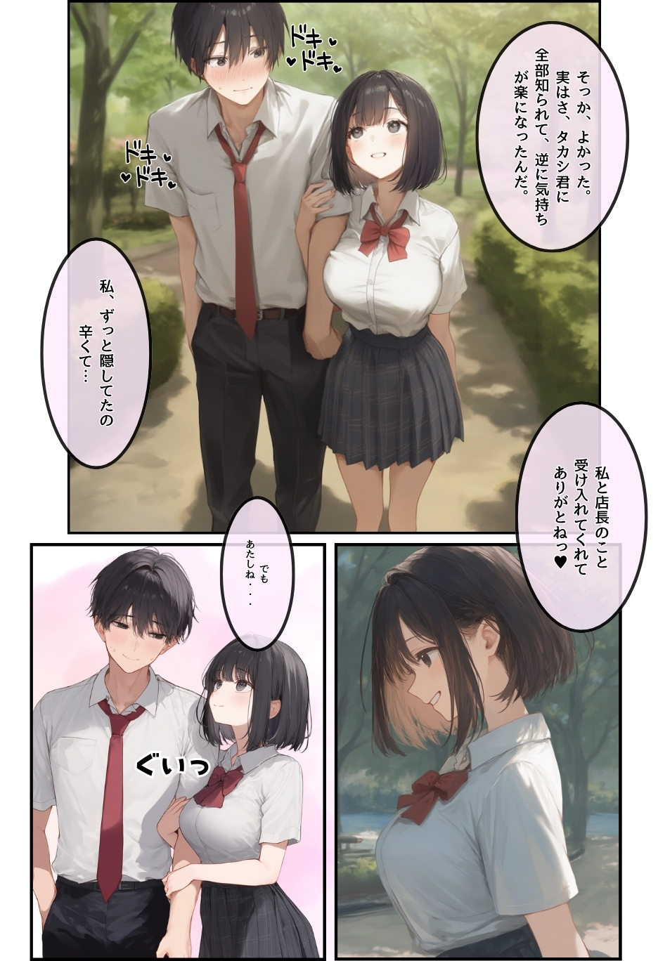 【エロ漫画NTR】種付けおじさんに寝取られて歪んだ性癖に目覚めた結果…