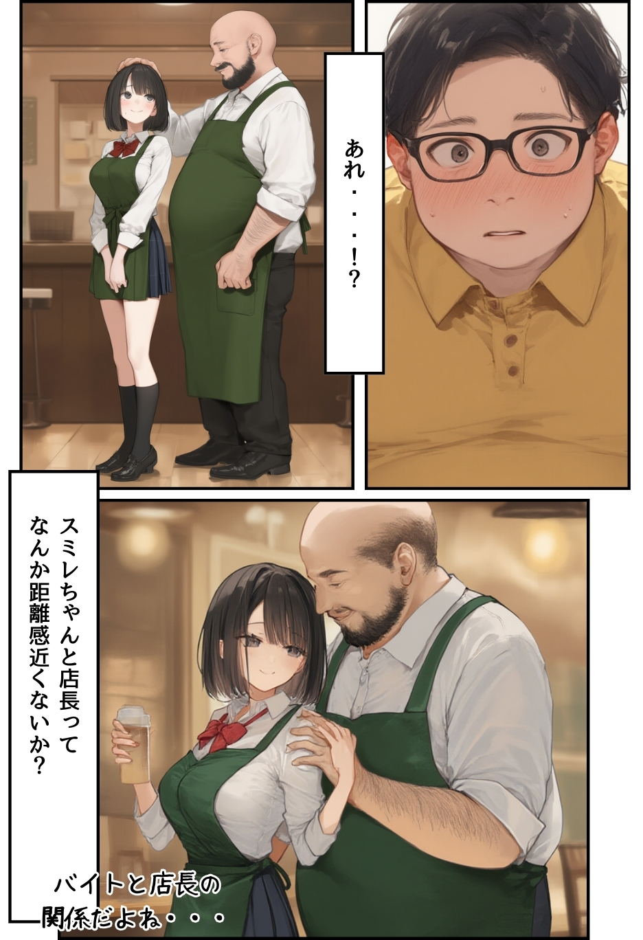 【エロ漫画NTR】種付けおじさんに寝取られて歪んだ性癖に目覚めた結果…