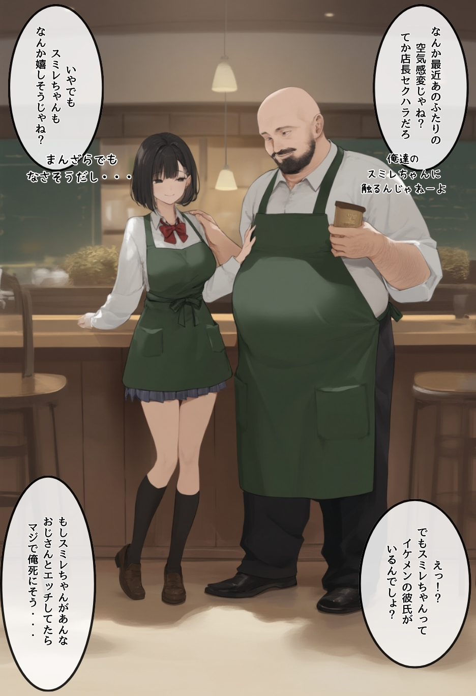 【エロ漫画NTR】種付けおじさんに寝取られて歪んだ性癖に目覚めた結果…