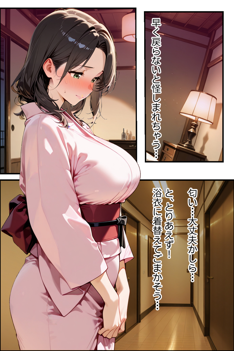 【エロ漫画】マッサージ師のテクで快楽に落ちる人妻と妻を寝取らせて興奮する夫…各々のエロスが交わる濃厚な一夜に勃起不可避！