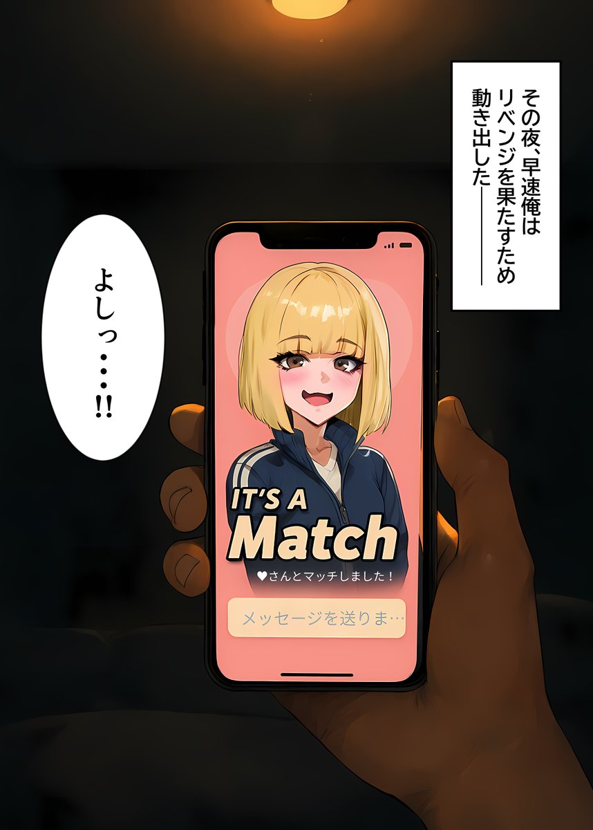 【エロ漫画】リアル過ぎるマチアプ体験談がシコリティーすぎてヤバいwww