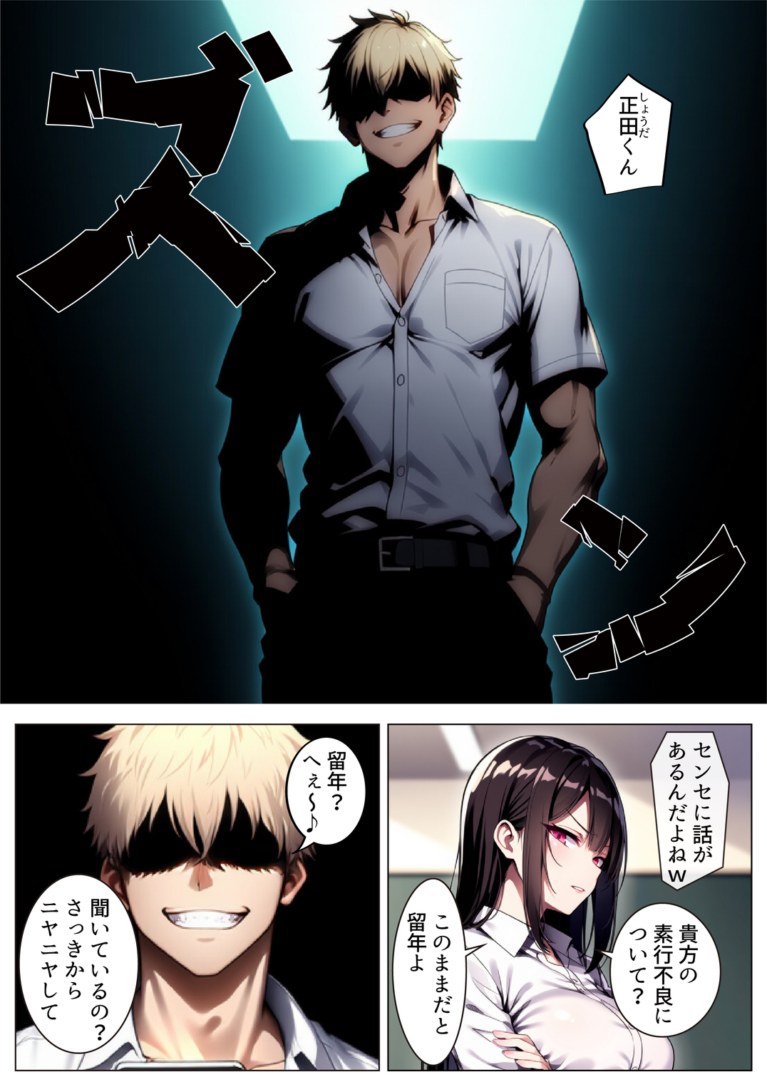 【エロマンガ】大好きな先生と学校の理科室でエッチしてしまった結果…