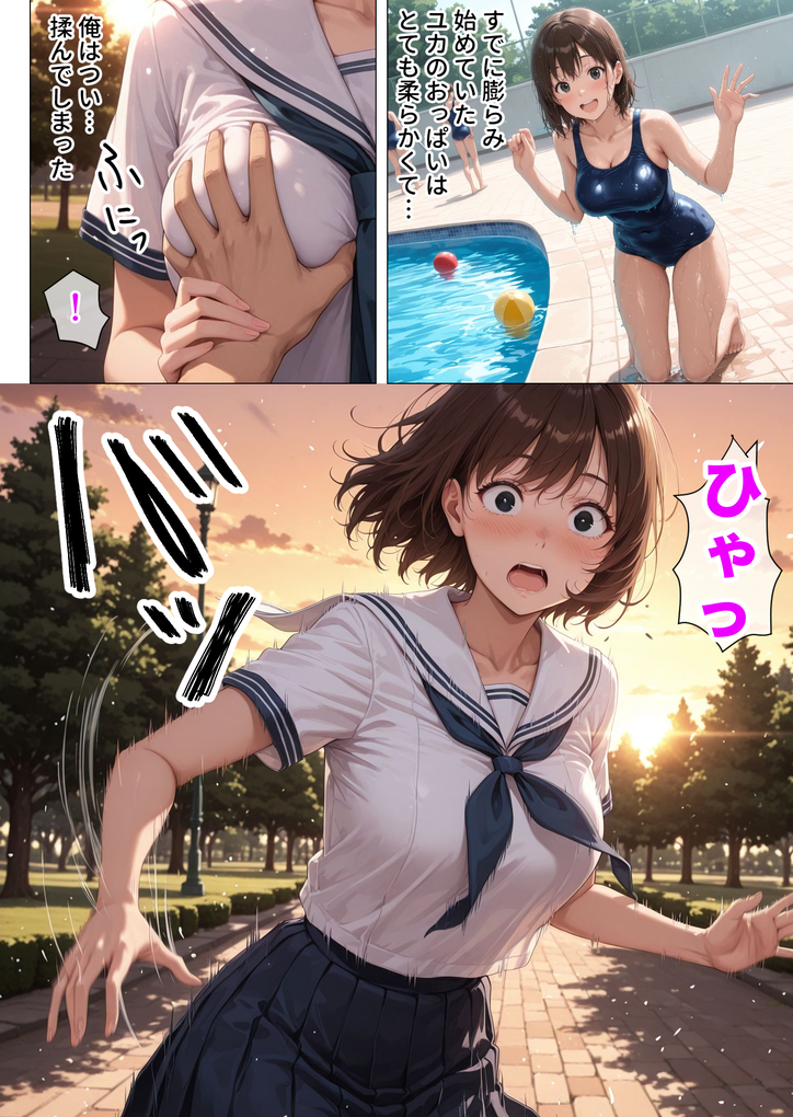 【エロ漫画】学生時代大好きだった女の子は人妻となって再会して僕のザーメンを吸い取ってくれましたwww