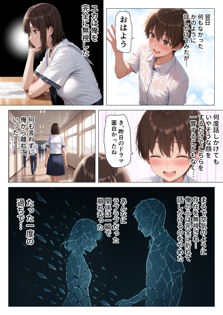 【エロ漫画】学生時代大好きだった女の子は人妻となって再会して僕のザーメンを吸い取ってくれましたwww