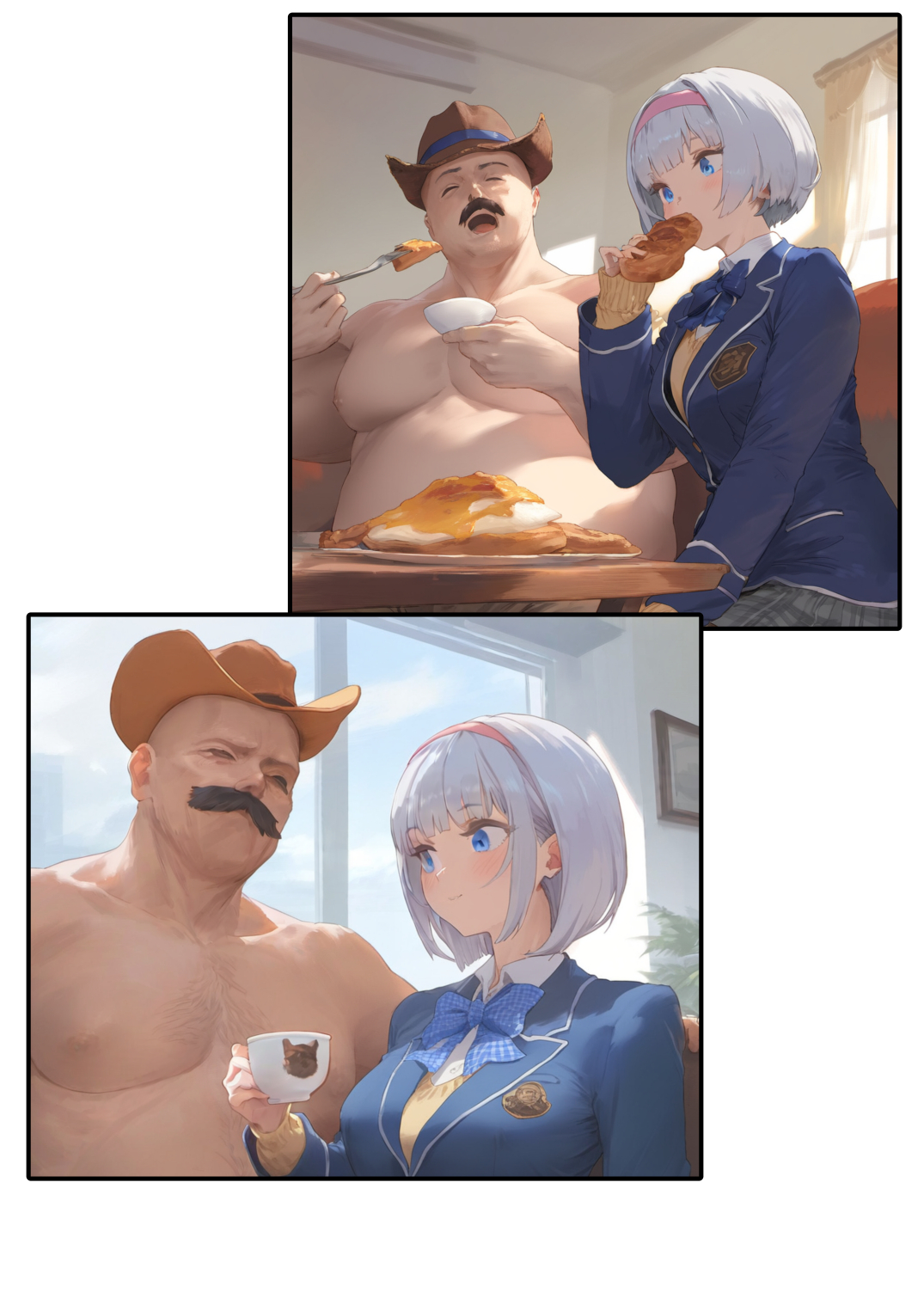 【エロ漫画】カメラの前で公開処女喪失！？エッチしないと出られない部屋に入ってしまった美少女の運命が…