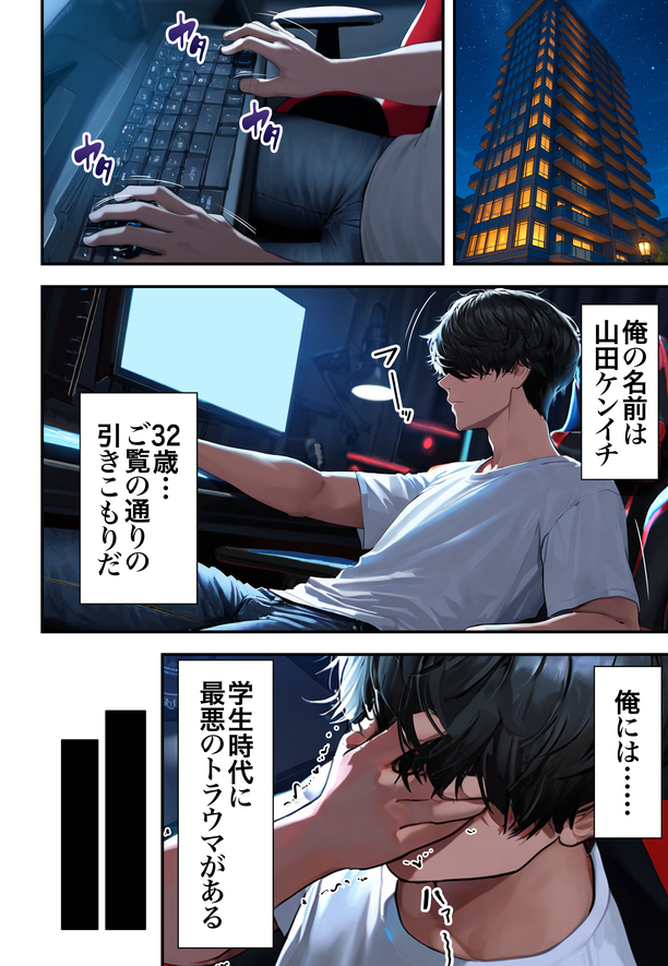 【エロマンガ】学生時代にイジめられてたヤンキー達を復讐セックスでわからせてやったwww