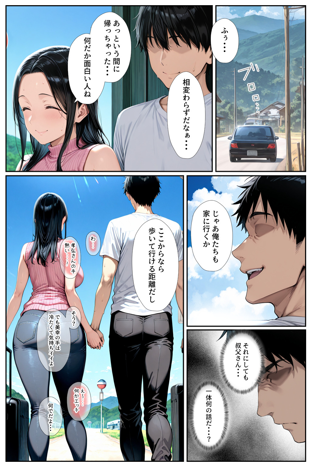 【エロマンガ】子を望みながらもすれ違い続ける夫婦が寝取りの神事に参加した結果…