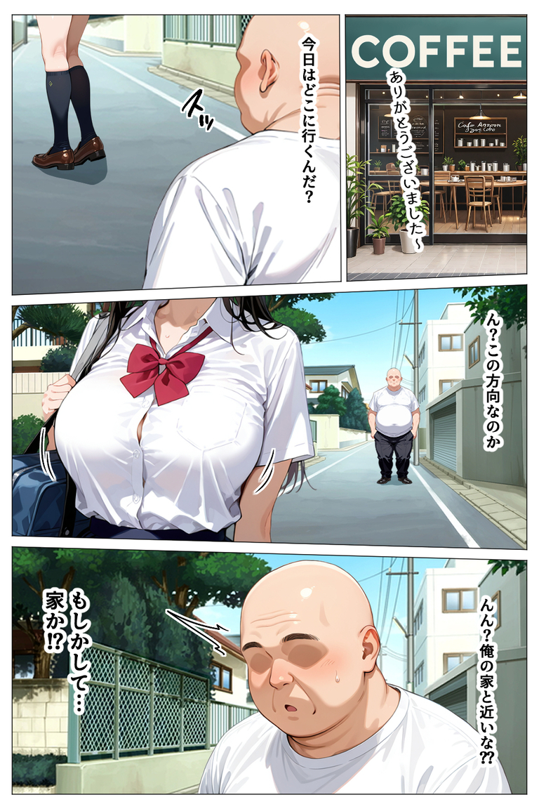 【エロ漫画】毎日通ってる喫茶店の女の子とそのお母さんのハーレム丼が最高すぎるwww
