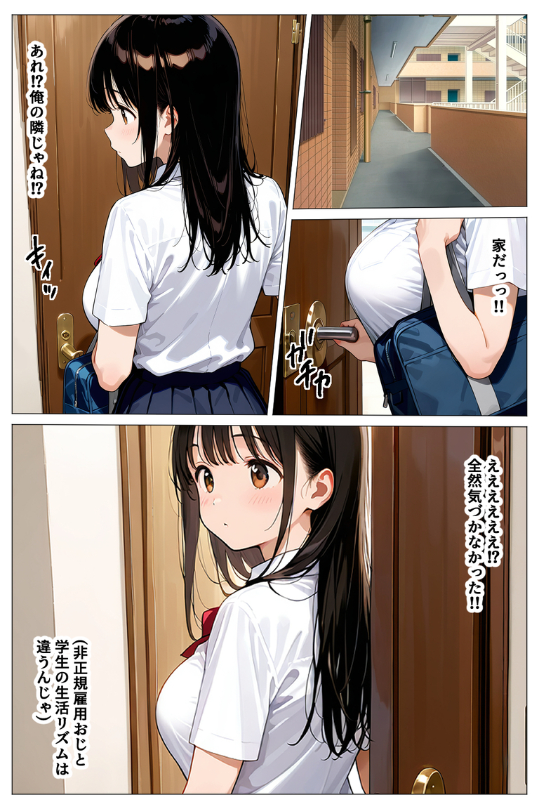 【エロ漫画】毎日通ってる喫茶店の女の子とそのお母さんのハーレム丼が最高すぎるwww