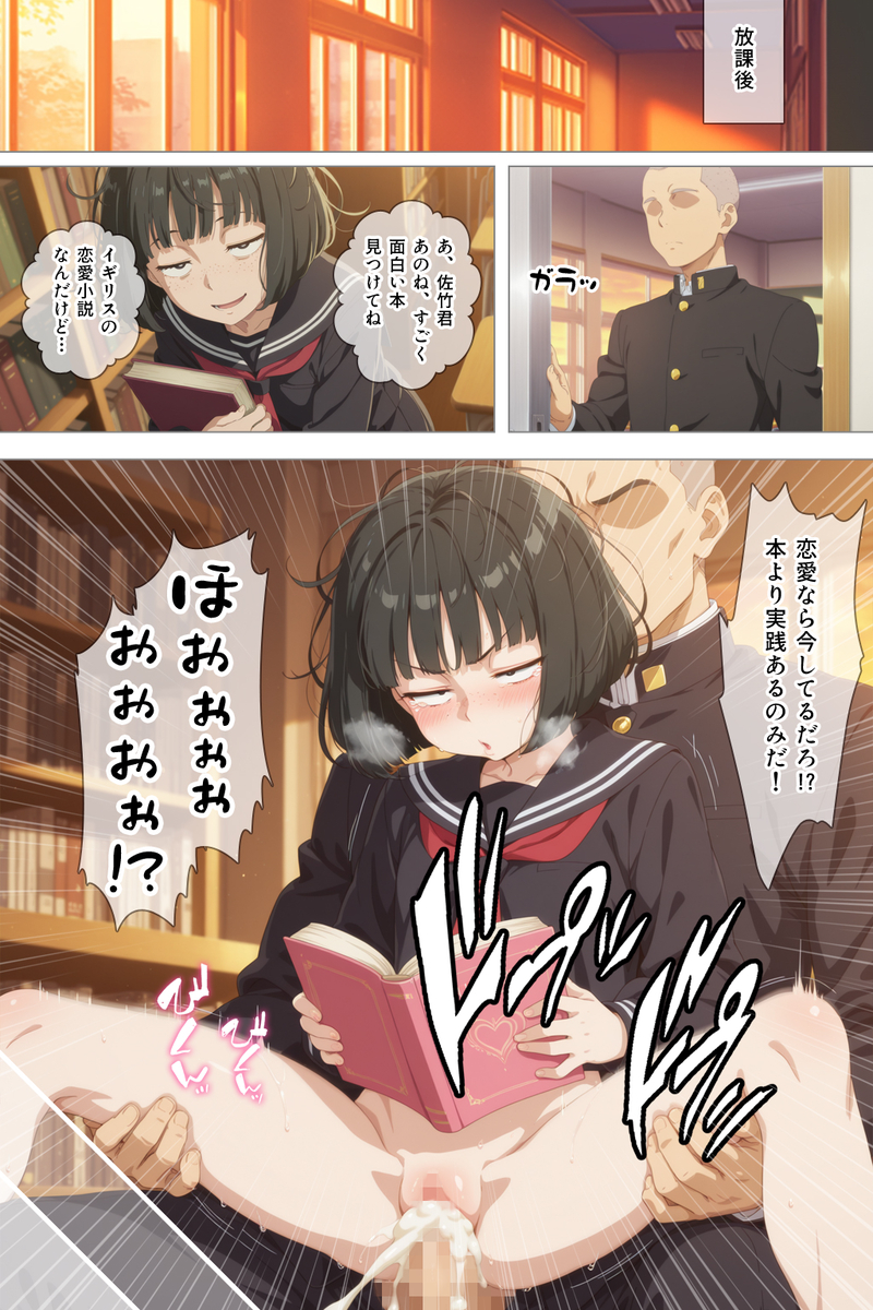 【エロマンガ】セックスをする為だけに地味系女子と付き合うって…そういう作戦もあったかwww