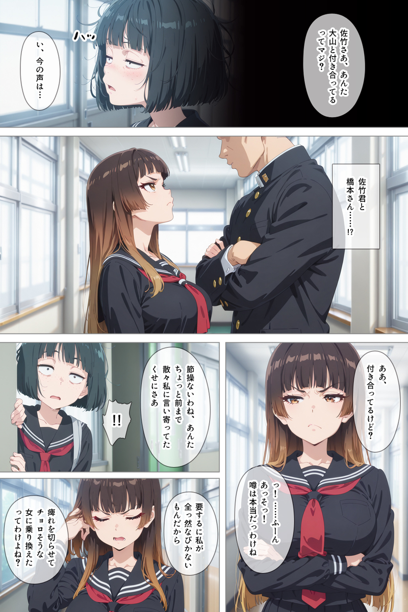 【エロマンガ】セックスをする為だけに地味系女子と付き合うって…そういう作戦もあったかwww