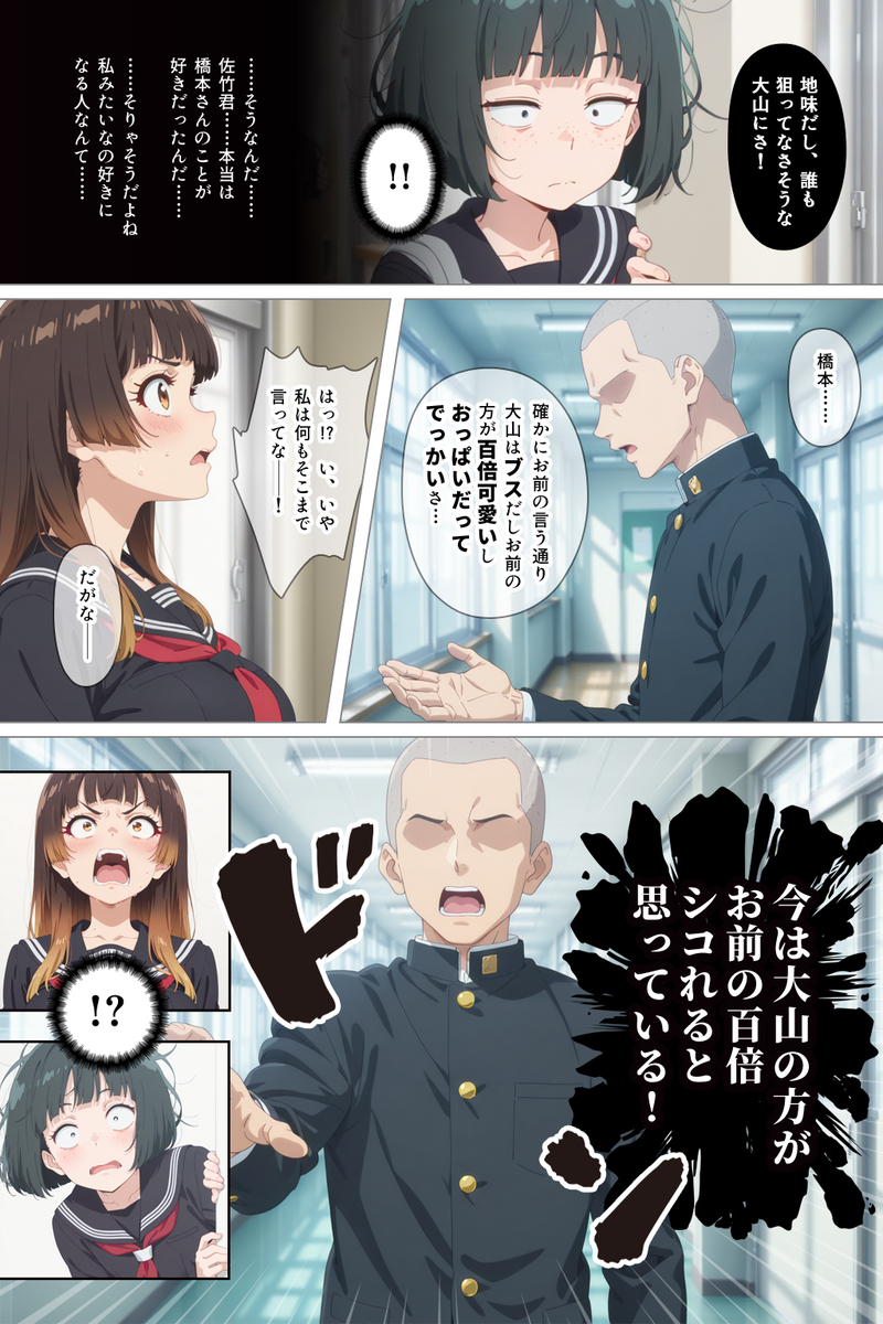 【エロマンガ】セックスをする為だけに地味系女子と付き合うって…そういう作戦もあったかwww
