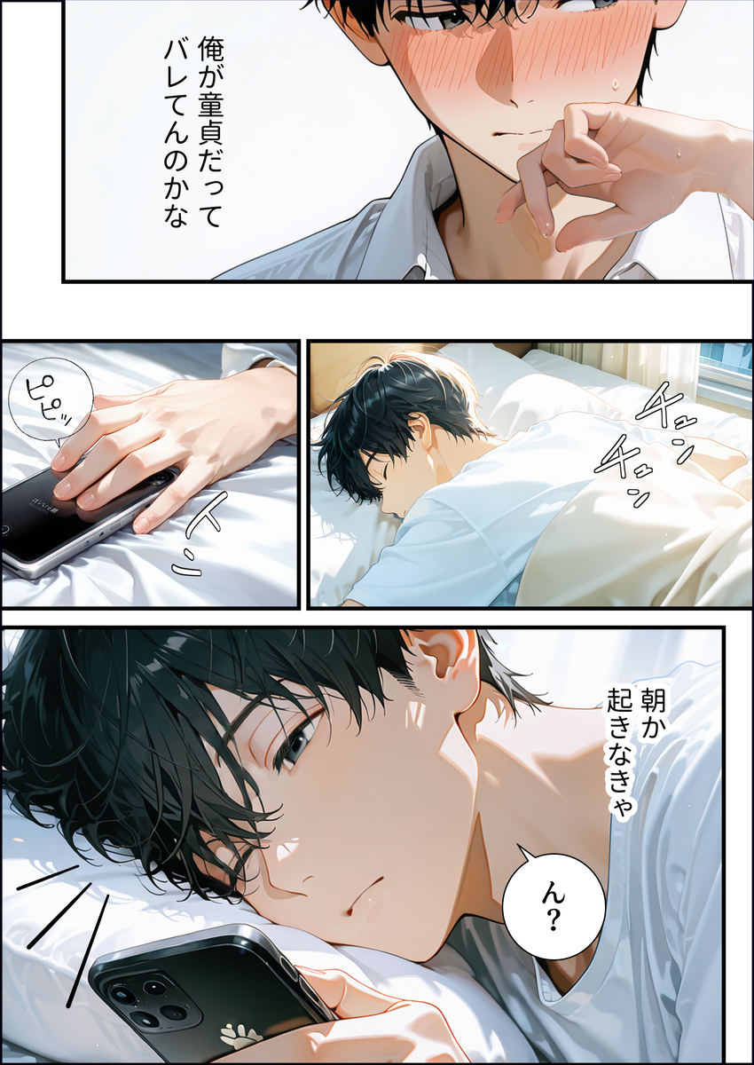 【エロ漫画】性欲つよつよ美少女と絶倫童貞のドキドキいちゃラブな2日間