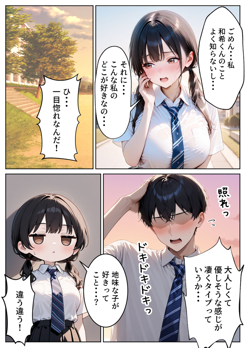 【エロマンガ】クズ教師につけこまれ無理やり奪われる彼氏持ち美少女の運命が…