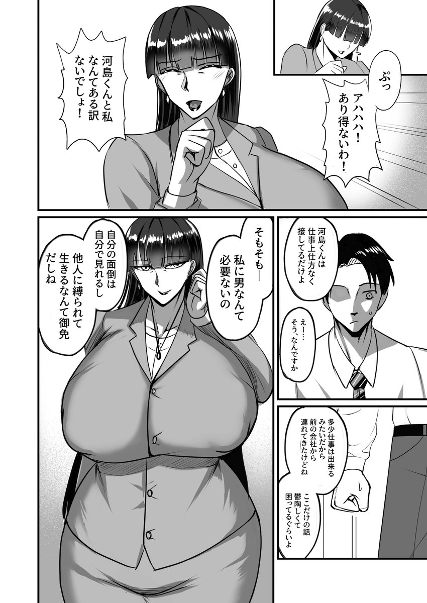 【エロ漫画】アラフォー女上司が俺をオカズににしてオナっていたようなのでホテルに連れ込み喰い散らかしてみたwww