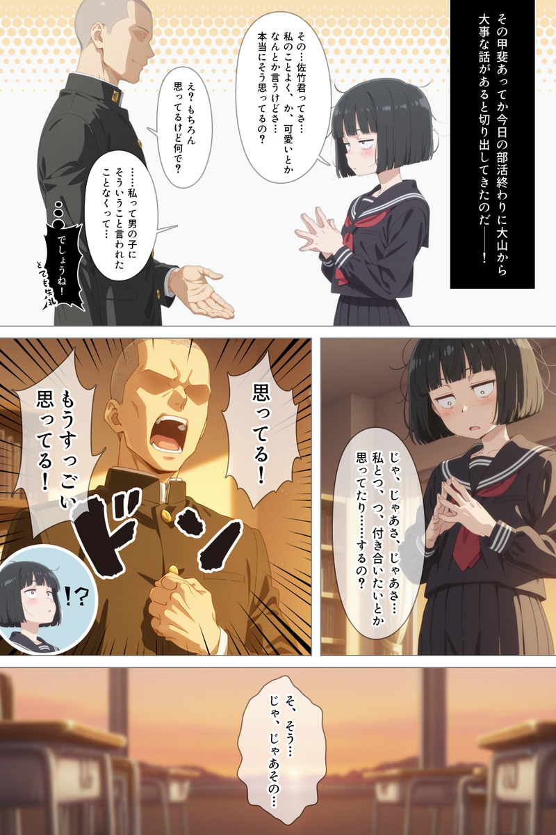 【エロマンガ】セックスをする為だけに地味系女子と付き合うって…そういう作戦もあったかwww